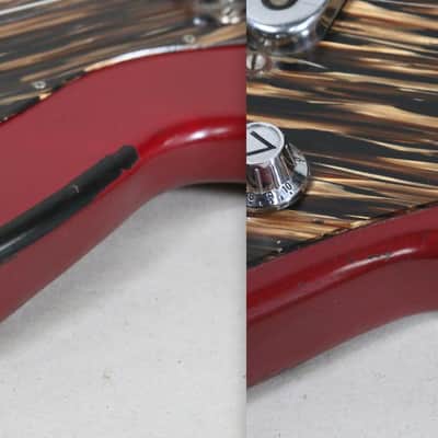 Framus Strato Super 5/155-52 Vintage Germany Electric Guitar 1967 Red - WOW! image 23