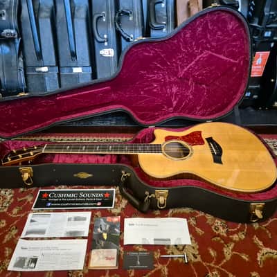 Taylor 814ce-LTD Fall Limited Edition "Fiddleback" Walnut Back & Sides 2007 ☆VIDEO☆ image 2