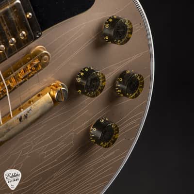 Gibson Custom Shop Dealer Select Murphy Lab Les Paul Custom Heavy Aged Gold Mist Poly #CS600667 image 16