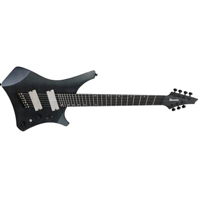 Ibanez A527 A Series 7-String Multi-Scale Guitar w/ Bag - Iron Pewter image 3