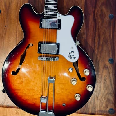 Epiphone Riviera  1996 Sunburst image 2