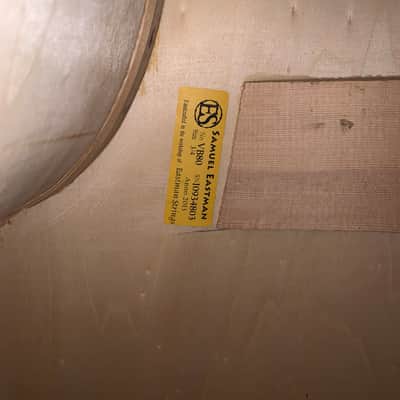 Samuel Eastman No. VB80, Upright Bass 2013 image 6