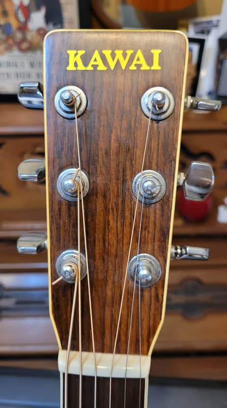 Kawai F-300D Dreadnought Acoustic Guitar Made in Japan 1970s | Reverb