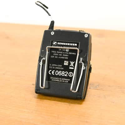 Sennheiser ew 100 G3 Bodypack Wireless System - A Range NO POWER SUPPLY CG01YQN image 15