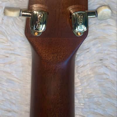 Seagull Artist Mosaic CH CW GT EQ Bourbon Burst Electric acoustic cutaway guitar made in Canada skb Hardshell case image 10