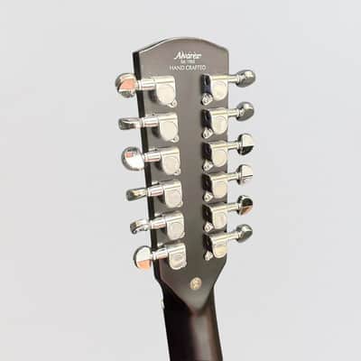 Alvarez AD60CE 12 String Dreadnought Acoustic Electric Guitar - Black image 8