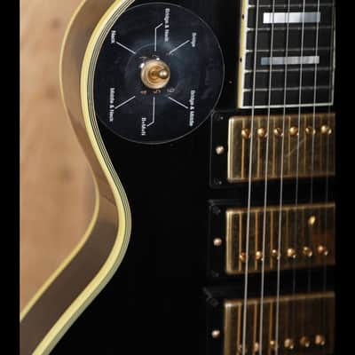 2008 Gibson Custom Shop Jimmy Page Les Paul Custom w/ Bigsby - VOS Ebony image 11