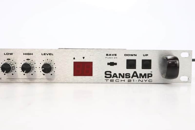 Tech 21 NYC SansAmp PSA-1 Rackmount Guitar Amp Simulator Preamp