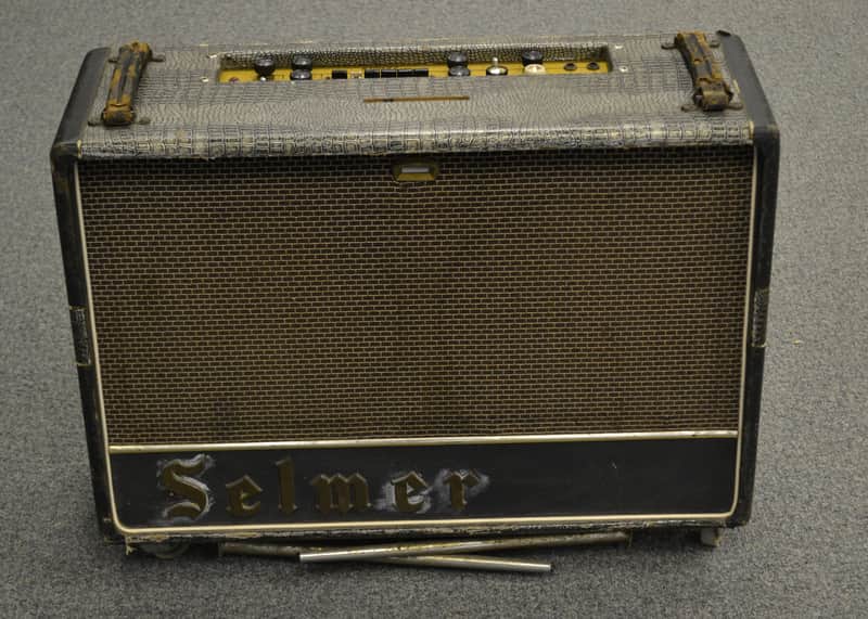 Vintage 1964 Selmer Thunderbird Twin 50 1964 Croc Skin image 1