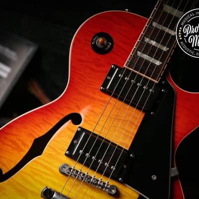 2015 Gibson USA Memphis Les Paul ES Semi Hollow Cherry Sunburst image 9
