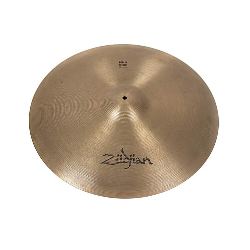 Zildjian 22" A Series Ping Ride Cymbal 1986 - 2012 image 1