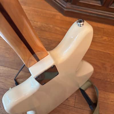 Fender Vintera ‘60s Jazzmaster - Olympic White w/Mighty Mite replacement neck image 7