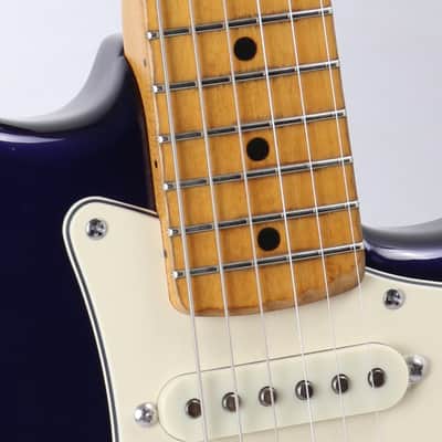 Fender Standard Stratocaster HSS Midnight Blue MIM Upgraded image 8