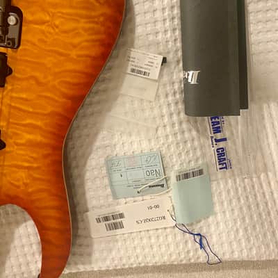 Ibanez RG2720QZ-CS Prestige 2013 - Cherry Sunburst image 6