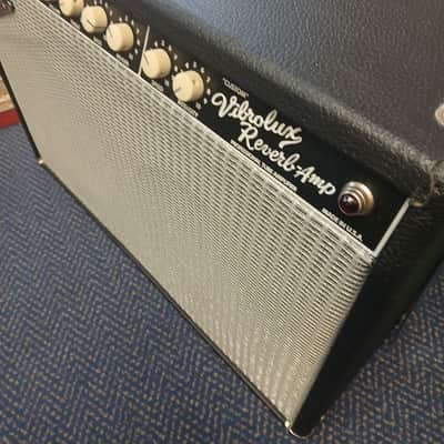 Fender Vibrolux custom 1990s - Black/silver image 2