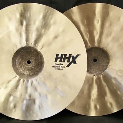 Sabian HHX 14” Complex Medium Hi Hat Cymbals/Model # 11402XCN/New image 5
