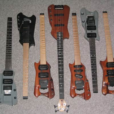 Harrower midi-controller & Alnico II pickups 1995 Natural Wood, Koa, Old Growth Honduras Mahoghany, image 7