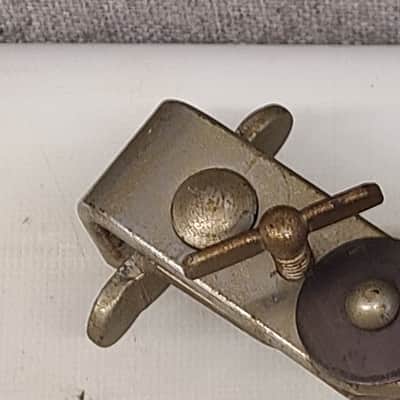 Vintage Leedy Bass Drum External Clamp On Tone Control Muffler Pad Damper image 11