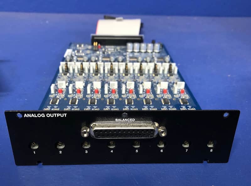 Avid HD I/O 8 Channel Analog DA Output Option Card image 1