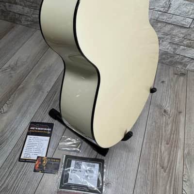 Ibanez #AJ70M2EPW 6 String RH Artwood Series Acoustic Electric Guitar - Pearl White High Gloss image 8