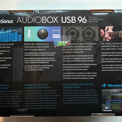 PreSonus Audiobox USB 96  Audio Interface 2020 - Present - Black image 4