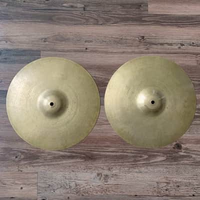 Paiste 14" Formula 602 "Pre-Serial" Hi-Hat Cymbals (Pair) 1959 - 1971