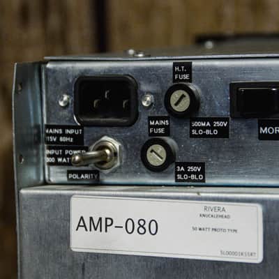Rivera Knuckle Head 50 Watt Head Steve Miller Owned image 11