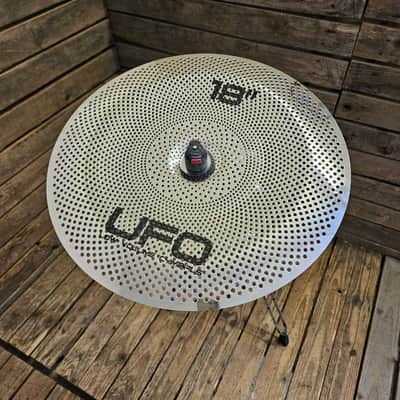 Low Volume 18" UFO China Cymbal With Stand USED! RKC9G280726 image 2