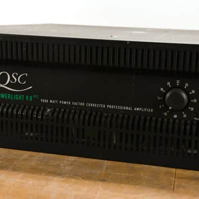 QSC PowerLight 9.0 PFC Power Factor Corrected 2-Channel Power Amplifier CG011S0 image 3
