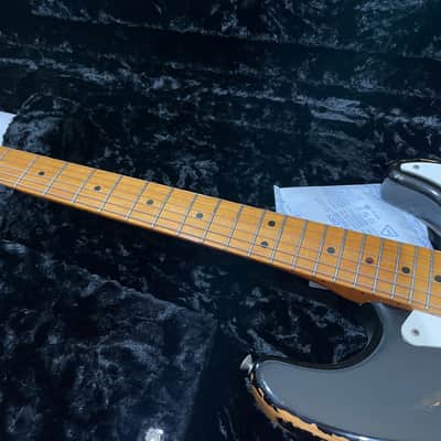 Fender American Vintage '57 Stratocaster 1992s - Black image 3