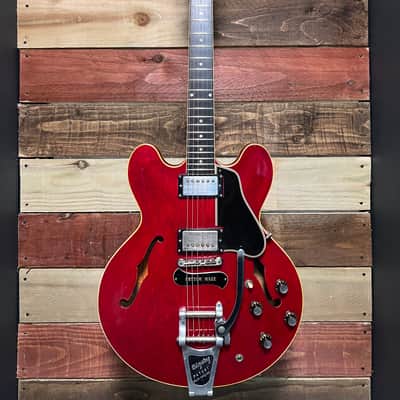 Gibson ES-335TD with Bigsby 1961 - Cherry image 2
