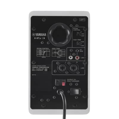YAMAHA HS3 POWERED STUDIO MONITOR PAIR-BLACK : BRAND NEW :  [DETROIT MODULAR] image 6