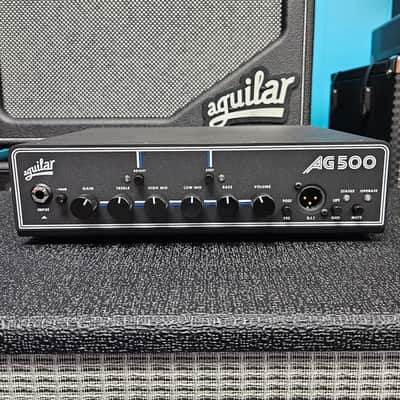 Aguilar AG 500 V2 500-Watt Bass Amp Head - Black image 1