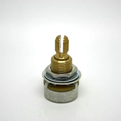 PREMIUM CTS SPLIT SHAFT 500K AUDIO LOGARITHMIC MINI POT POTENTIOMETER image 3