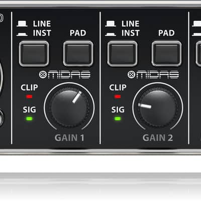 Behringer U-Phoria UMC204HD USB Audio Interface image 1
