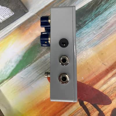 Basic Audio Analog True Spring Reverb Electric Guitar Pedal - Blue Grey image 8