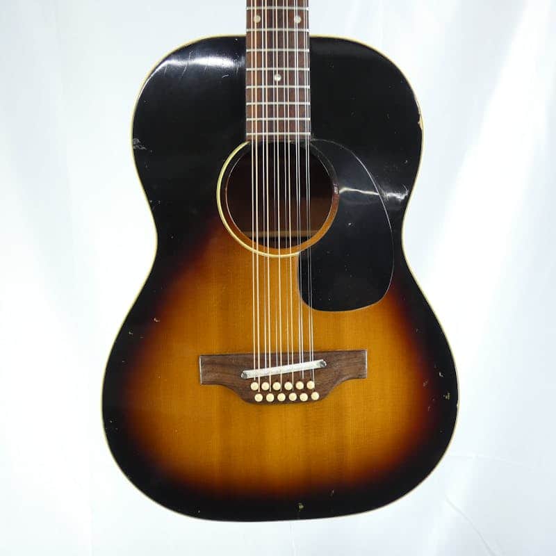 Used Gibson B-25-12 12 STRING 1968 ACOUSTIC Acoustic Guitars Sunburst image 1