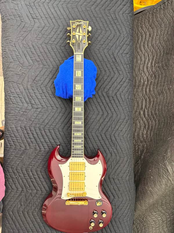 Gibson SG Custom 3 pickup 1992 - Deep Cherry