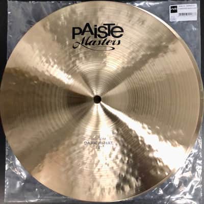 Paiste 14" Masters Dark HiHat (Pair) - image 3