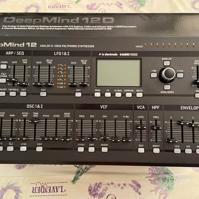 Behringer DeepMind 12D Desktop 12-Voice Polyphonic Analog Synth Module 2016 - Present - Black image 4