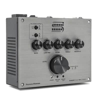 Seymour Duncan PowerStage 100 Stereo 2-Channel 100-Watt Pedalboard Guitar Amp 2023 - Present - Silver image 2