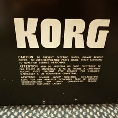 Korg MS-20 mk2 classic monosynth 1982 excellent condition in box with manuals and original leads image 9