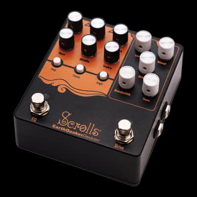 EarthQuaker Devices Scrolls Bass Odyssey PreAmp/Overdrive/EQ/DI Pedal image 5