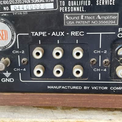 Vintage JVC VN-5101 4 Channel Add Amplifier For Parts Or Repair 70s image 10