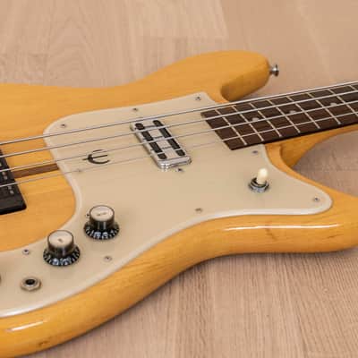 1981 Epiphone Newport Vintage Electric Bass Guitar Short Scale Japan, Matsumoku image 6