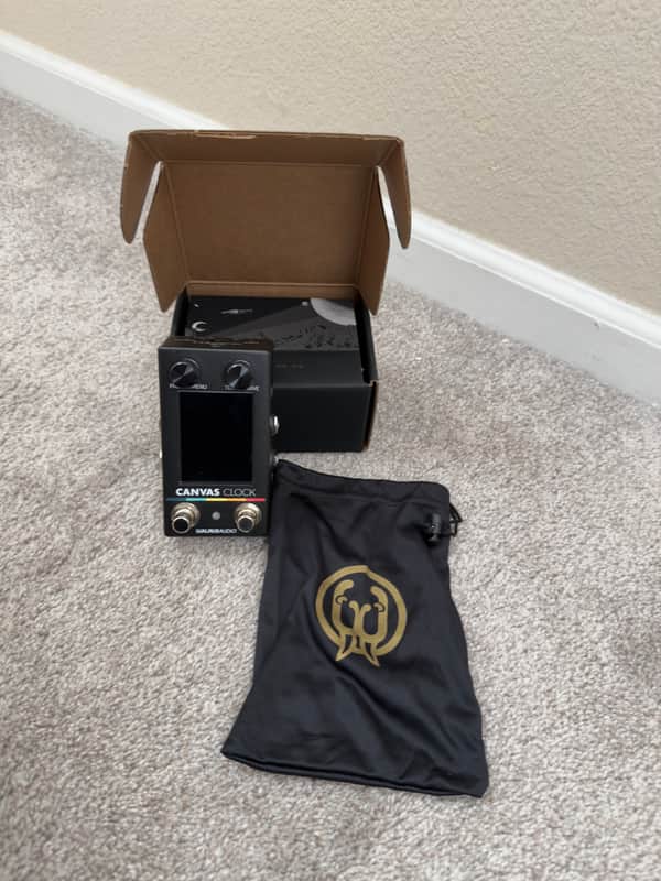 Walrus Audio Canvas Clock