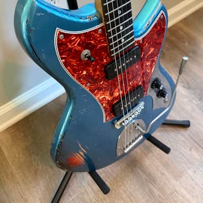 Novo Serus J Lake Placid Blue Over '64 3-Tone Burst image 3