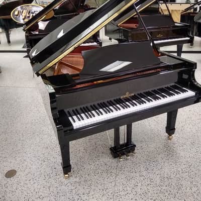 Schiller Leipzig Baby Grand Piano Black Polish image 2