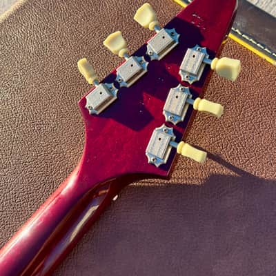 Vintage 1990 Gibson Flying V '67 Reissue Heritage Cherry w/ OHSC image 6