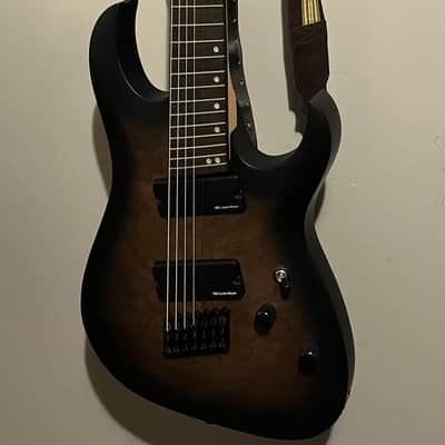 Harley Benton MultiScale-7 2020 - Present - Satin Black Burst image 5